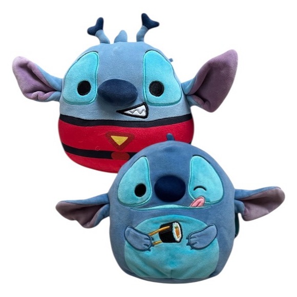 Squishmallows Other - Squishamallows Lilo & Stitch Eating Sushi